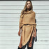 Mid-length fashionable cape shawl bat shirt - ROUTINE FASHION